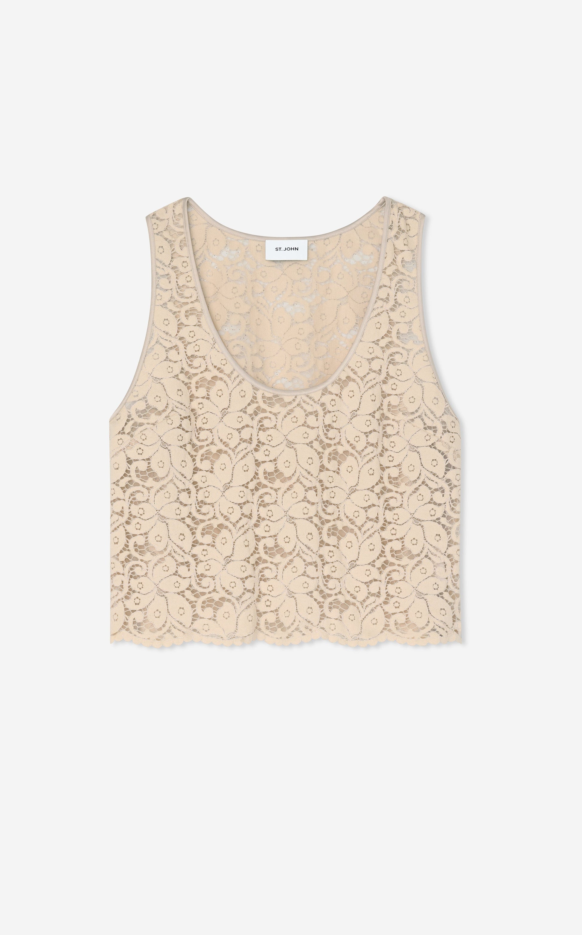 Guipure Lace Tank