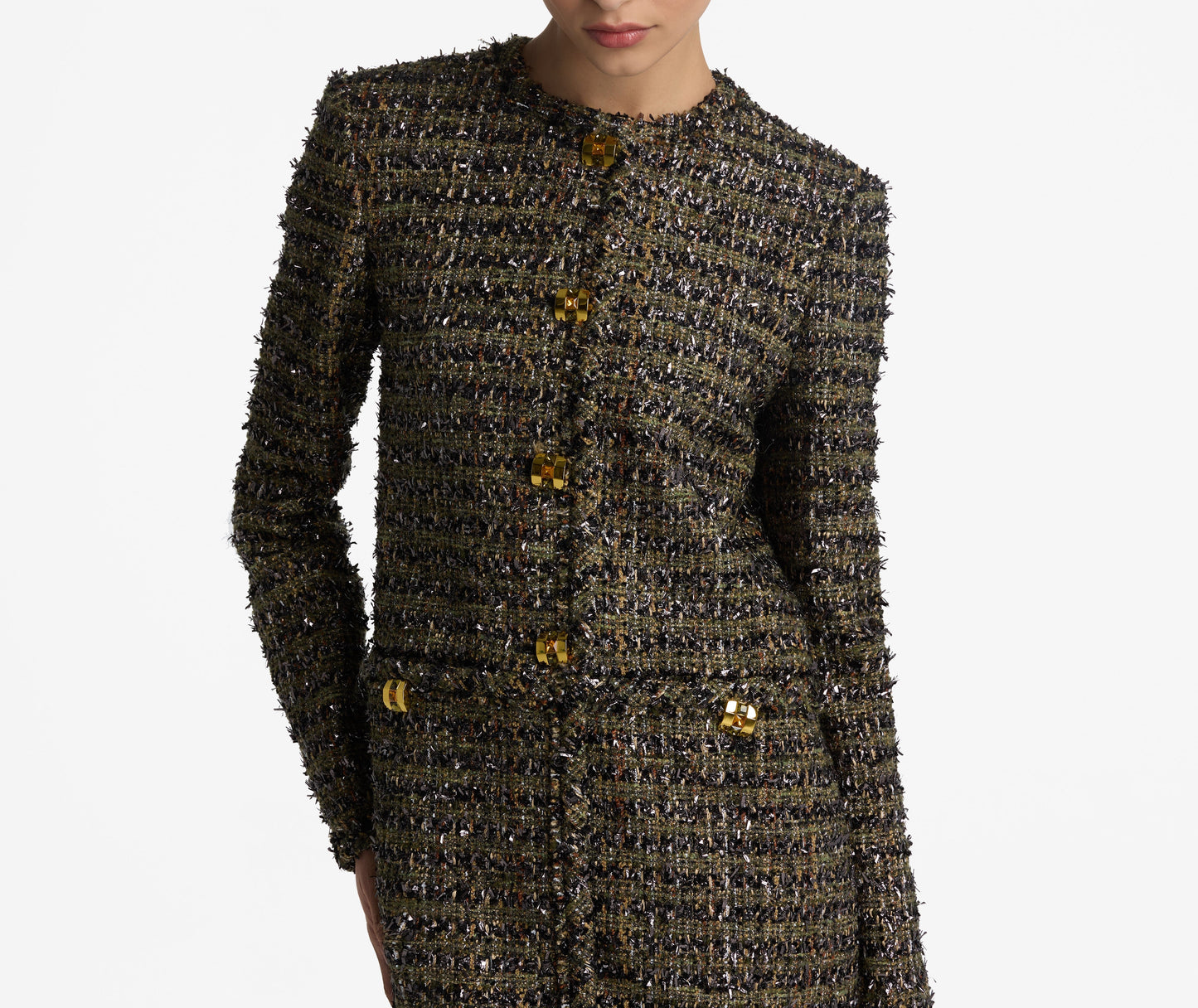 Jacket-French-Metaliic-Eyelash-Tweed